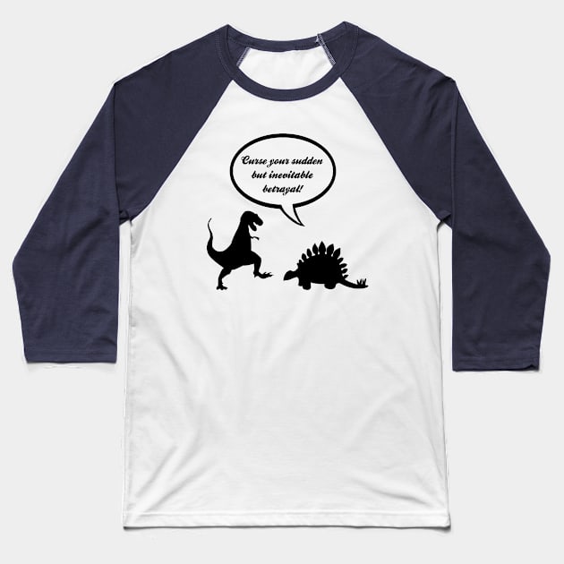 Firefly Dinosaurs Baseball T-Shirt by steffirae